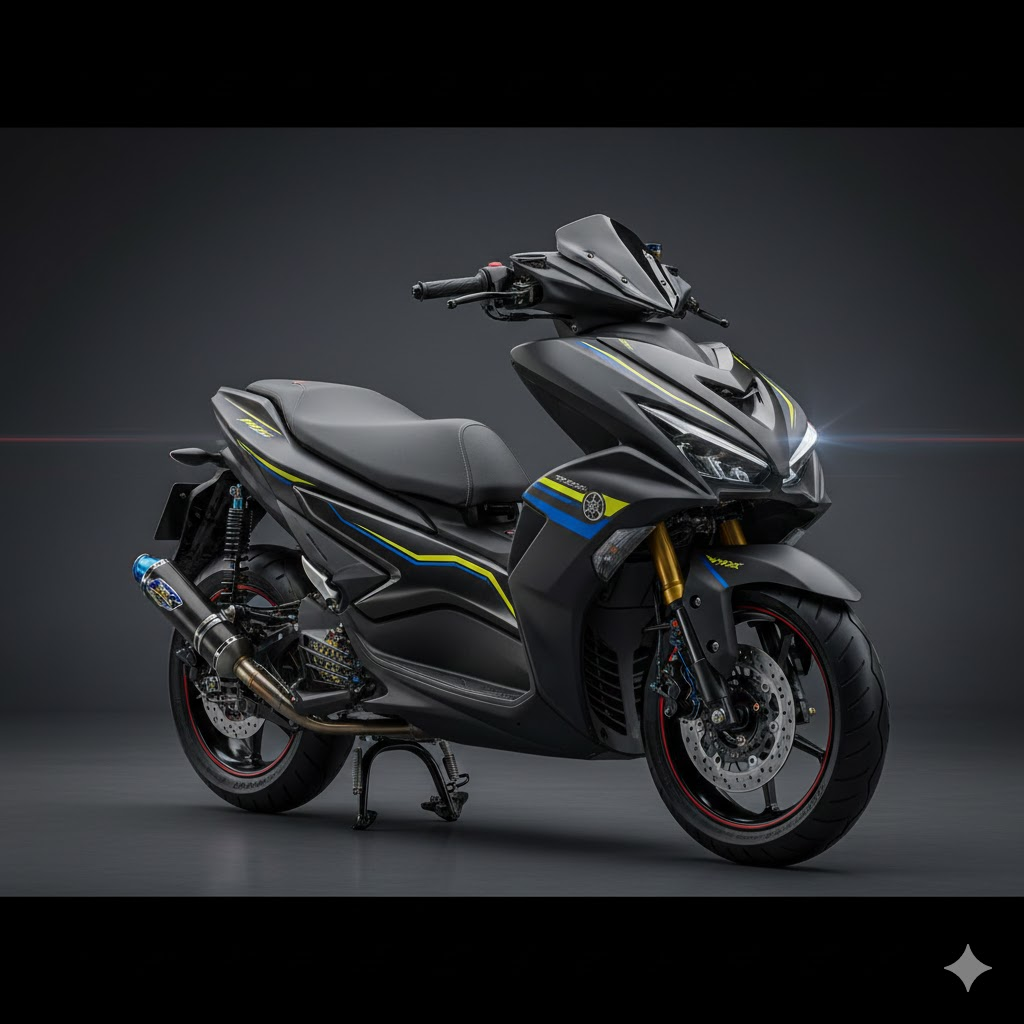 Yamaha Aerox 155: Skutik Sporty Bertenaga untuk Gaya Aktif